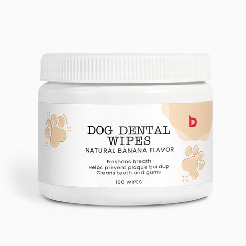 Toallitas dentales para perros