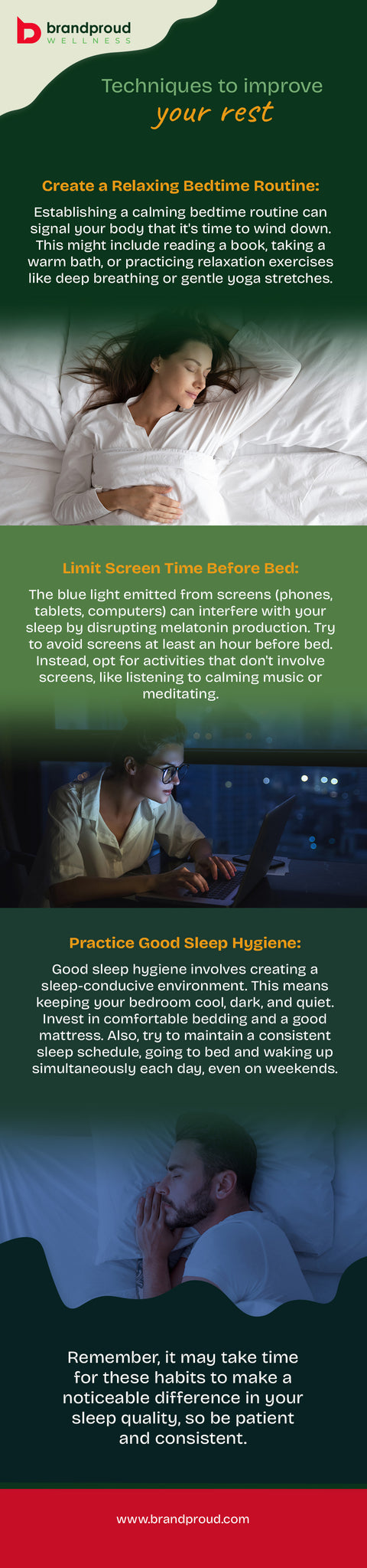 Techniques to improve your rest