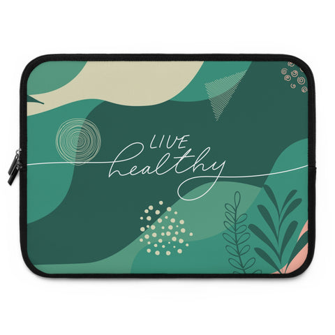 LIVE HEALTHY - Laptop Sleeve