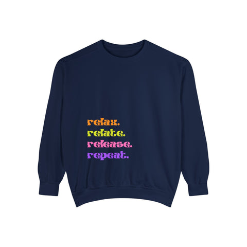 4R - Unisex Garment-Dyed Sweatshirt