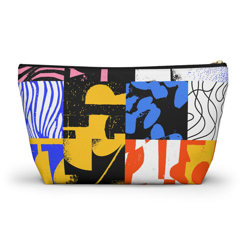 CHOOSE TO BE HAPPY - Accessory Pouch w T-bottom