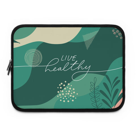 LIVE HEALTHY - Laptop Sleeve