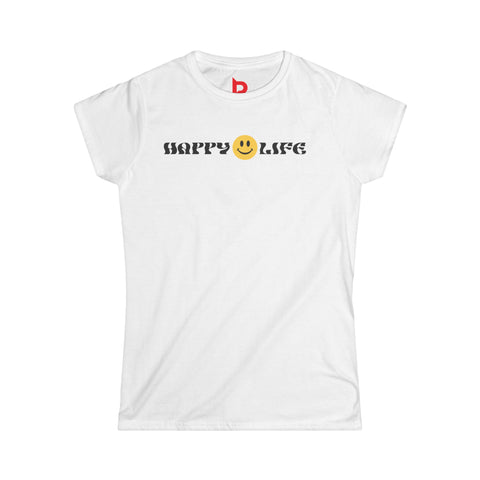 HAPPY LIFE - Women's Softstyle Tee