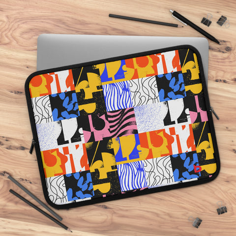 COLORFUL SQUARES - Laptop Sleeve