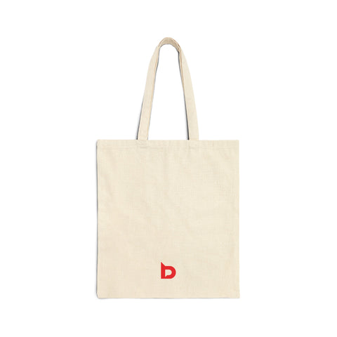 CHOOSE TO BE HAPPY - Cotton Canvas Tote Bag