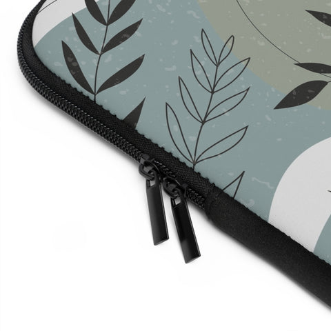 ABSTRACT MODERN LEAVES - Laptop Sleeve