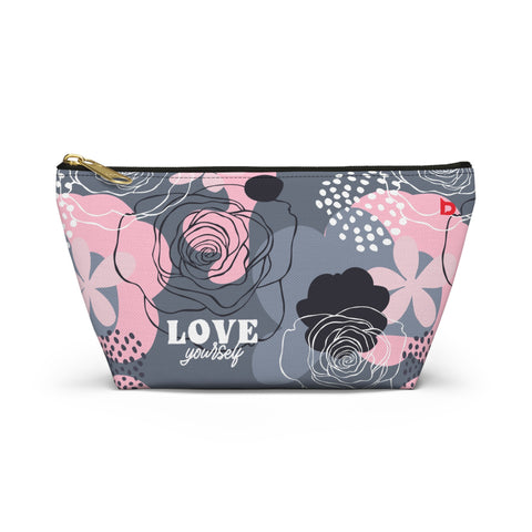 LOVE YOURSELF - Accessory Pouch w T-bottom