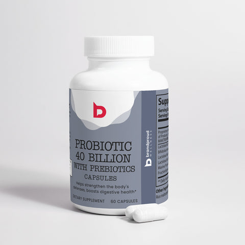 Probiotic 40 Billion with Prebiotics