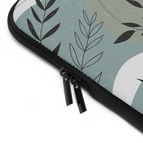 ABSTRACT MODERN LEAVES - Laptop Sleeve