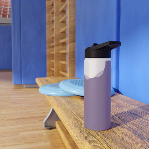 DIVINE PURPLE - Stainless Steel Water Bottle, Standard Lid