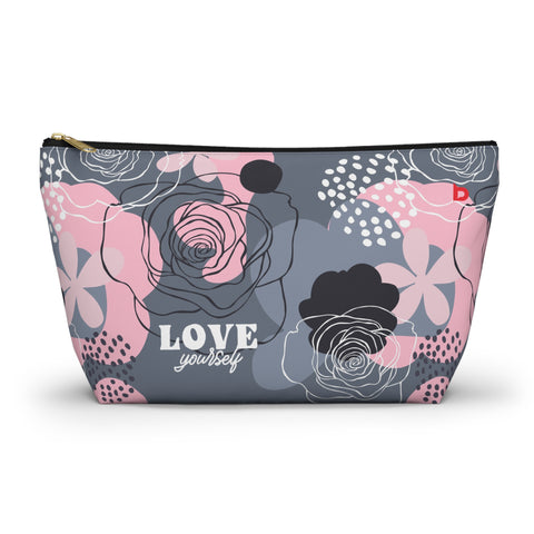 LOVE YOURSELF - Accessory Pouch w T-bottom