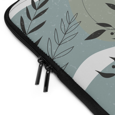 ABSTRACT MODERN LEAVES - Laptop Sleeve