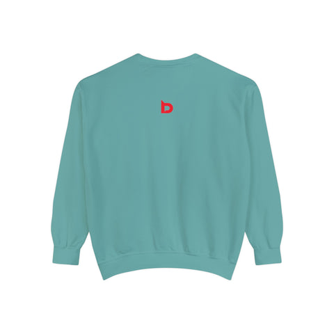 CHOOSE TO BE HAPPY - Unisex Garment-Dyed Sweatshirt